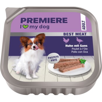 PREMIERE Hund Best Meat Adult Huhn und Gans 16x100 g
