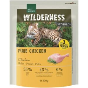 REAL NATURE WILDERNESS Trockenfutter Katze Senior Pure Chicken 300g