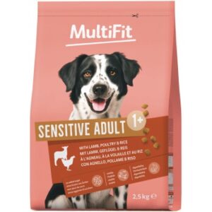 MultiFit Sensitive Adult mit Lamm, Geflügel & Reis 2.5 kg