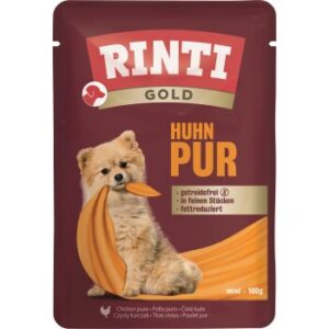 RINTI Gold Nassfutter Huhn 10x100 g