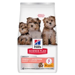 Hill's Science Plan Perfect Digestion Puppy Small & Mini mit Huhn und Reis 1.5 kg