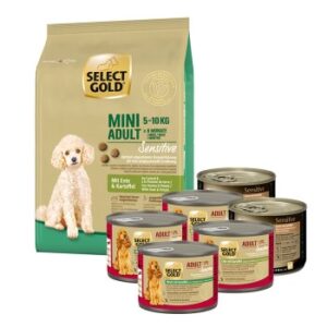 SELECT GOLD Adult Mini Mischfütterungs-Set 7tlg.