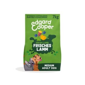 Edgard & Cooper Trockenfutter für Hunde, Adult, Lamm 7 kg