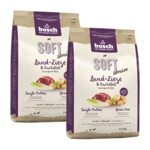 bosch Soft Senior Land-Ziege & Kartoffel 2x2.5 kg
