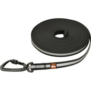 Dogs Creek Schleppleine Explorer schwarz 10 m