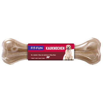 FIT+FUN Kauknochen gepresst 1 Stück, 21 cm