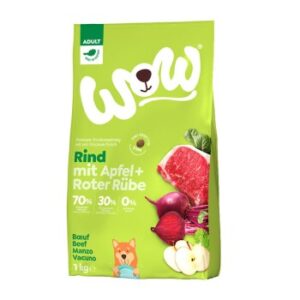 WOW Adult Rind mit Apfel 2x6 kg
