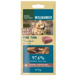 REAL NATURE WILDERNESS Meat Flakes Pure Tuna 12x10 g