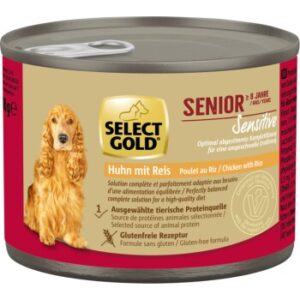 SELECT GOLD Nassfutter Hund Sensitive Senior 12x200 g