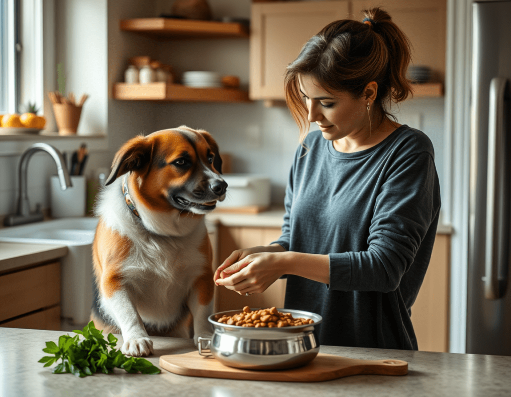 langsame Futterumstellung beim Hund